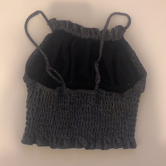 Urban outfitters sparkly crop top size xs - Picture 3 of 4
